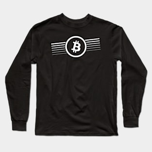 Bitcoin - Stripes Long Sleeve T-Shirt